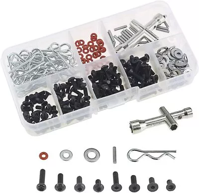 £12.18 • Buy Agger RC Screws Kit Repair Tool Box Hardware Fasteners For 1:8 1/10 RC Car Repl