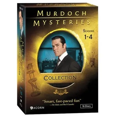 Murdoch Mysteries Collection: Seasons 1-4 - DVD Region 1 (US & Canada) • $128.99