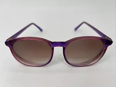 1980's Oversize Purple Enamel Prescription Sunglasses Eyeglasses L China • $17