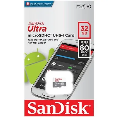 SanDisk 32GB 32G Ultra Micro SD HC Class 10 TF Flash SDHC Memory Card Mobile • $7.50