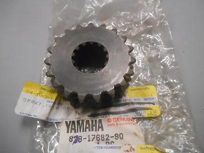 NOS Yamaha Chain Drive Sprocket EX340N GPX338 SRX440 EX440 GPX433 878-17682-90 • $67.19