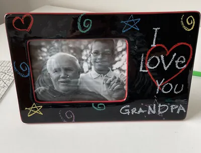 I Love You Grandpa Picture Frame - 10x7x1 • $5