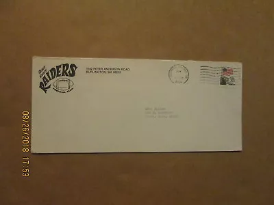 Minor League Football Skagit Valley Raiders  Vintage 1984 Team Business Envelope • $25