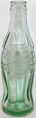 Vintage Soda Pop Bottle COCA COLA Dec 25 1923 Hobbleskirt Traverse City Michigan • $17.99