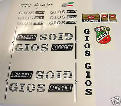 Gios Compact Decals For Campagnolo Vintage Bike Resto  • $45