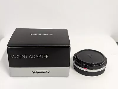 Voigtlander VM-E Helicoid Close Focus Adapter M-Mount To Sony E - Near Mint • $150