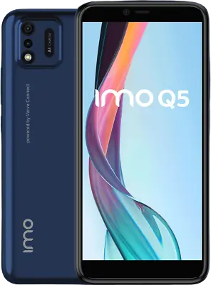 IMO Q5 5.5  SIM-Free Smartphone 4G 16GB Unlocked - Midnight Blue A • £49.89