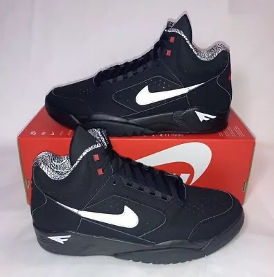 NEW Nike Air Flight Lite Mid Men's Sneaker Shoes Black DQ7687-003 Multiple Sizes • $98