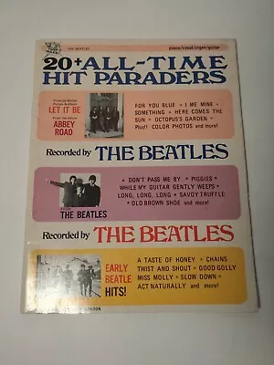 VINTAGE 20+ All-Time Hit Paraders The Beatles Songbook  • $17.49