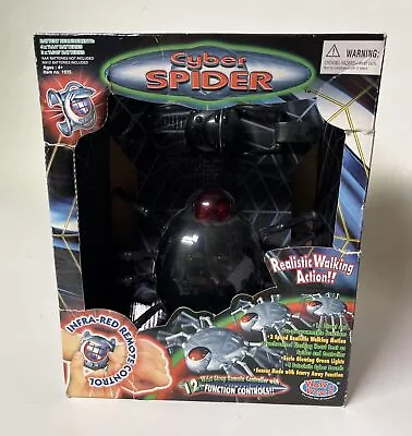 NEW Wow Wee Inc Black Cyber Spider Remote Control RC Toy • $119.66