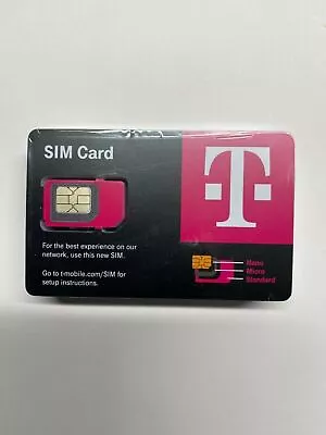 Lot Of 100 T-Mobile R15 4G 5G LTE Sim Cards 3 In 1 Triple Cut Exp. 12/27/24 • $213.49