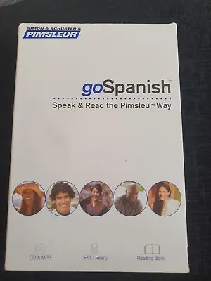£15 • Buy Pimsleur GoSpanish Course - Level 1 Lessons 1-8 CD: Learn To Speak, Read, And Un