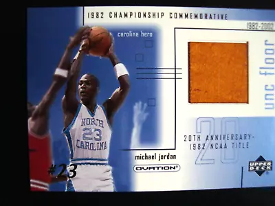 2001-02 Upper Deck Ovation MJ UNC Memorabilia #MJF3 Michael Jordan Floor • $45