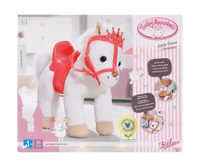 NEW Baby Annabell LITTLE SWEET PONY For 36 CM DOLLS - Makes Pony Noises - Age 1+ • £24.99