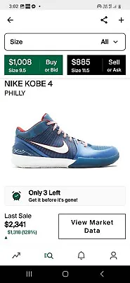 Kobe 4 'Philly' 2009 • $135