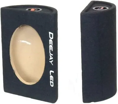 Deejay LED - TBH699 - 6x9 Black Carpet Speaker Box - Pair • $69.95