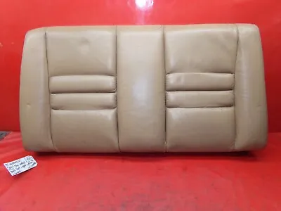 94-98 Mustang Convertible Tan Saddle Leather Rear Back Upper Seat Cushion Oem • $185
