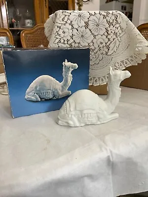 $21.99 • Buy Vintage  Avon Nativity Figurine.   ….  The Camel White Porcelain Figurine