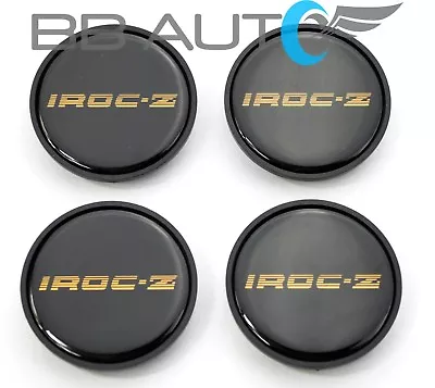 New Set Of 4 Gold 85-87 Chevy Camaro Iroc Z Z28 16 Inch Wheel Hub Center Caps • $64.95