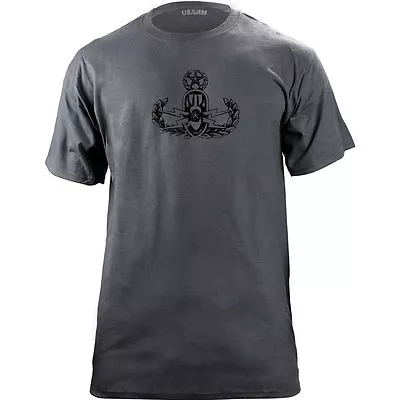 Vintage Army EOD Master Badge Subdued Veteran T-Shirt • $20.99