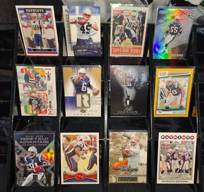 Patriots RC Rookie Jersey Serial # Lot Randy Moss Rohan Davey Mike Vrabel • $9.99