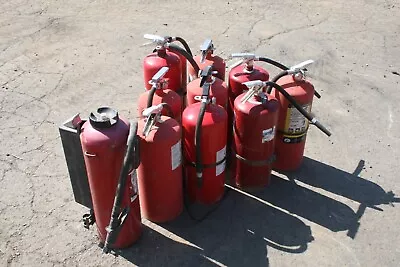 Lot Of 11 Misc. Fire Extinguishers Empty Badger Buckeye Ansul Amerex • $199.99