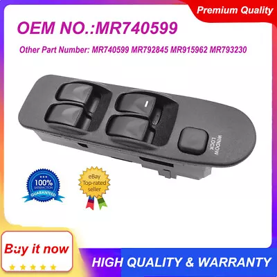 MR740599 Electric Power Window Control Switch For Mitsubishi Carisma Space Star • $19.99