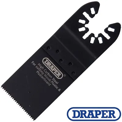 DRAPER 34mm MULTI TOOL PLUNGE CUTTER 18tpi Oscillating Wood Plastic PVC Blade UK • £5.77