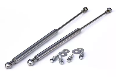$39.90 • Buy VW Golf Jetta MK3 3 Chrome Hood Gas Lifter Lifts Dampers Hing Struts Shocks GTI-