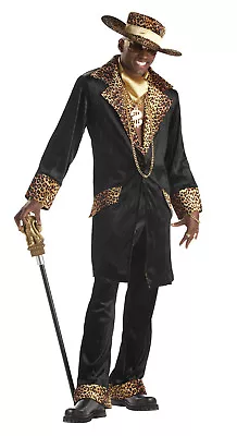  Supa Mac Daddy Pimp And Ho Gangster Adult Costume • $49.99