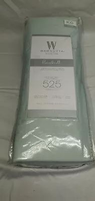 Wamsutta 525 TC Pimacott King Flat Sheet - Mint • $61