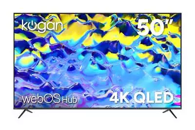 Kogan 50  QLED 4K WebOS Smart TV - W94Q 50 Inch TVs • $514