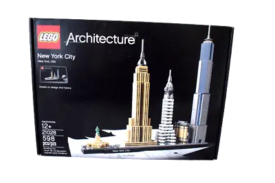 $69.99 • Buy Lego  Architecture New York City Empire State Building World Trade Center 21028