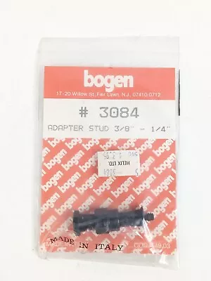 Manfrotto Bogen #3084 Adapter Stud 3/8  To 1/4  X 20 New • $10.15