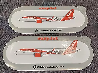 £6.99 • Buy 2 X Airbus Sticker - Easyjet Airlines Airbus A320 NEO Aircraft 