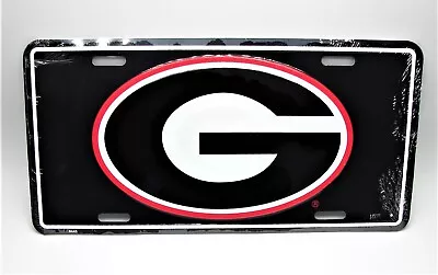 Ncaa Uga Georgia Bulldogs 3d Embossed Metal Car Novelty License Plate Auto Tag • $12.98