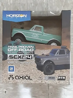 Axial SCX24 1967 Chevrolet C10 1/24 4WD RTR Scale Mini Crawler Green Brand New!! • $119.99