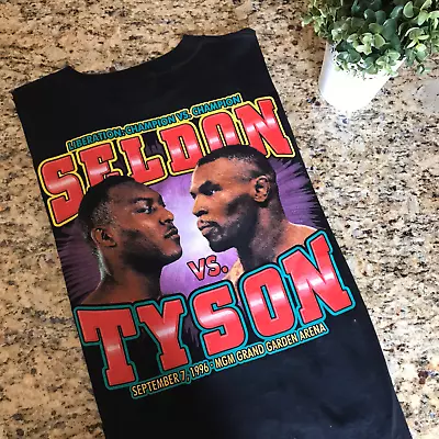 Mike Tyson VS Seldon T-Shirt Cotton For Men Tee Shirt All Size S-4XL V162 • $21.99