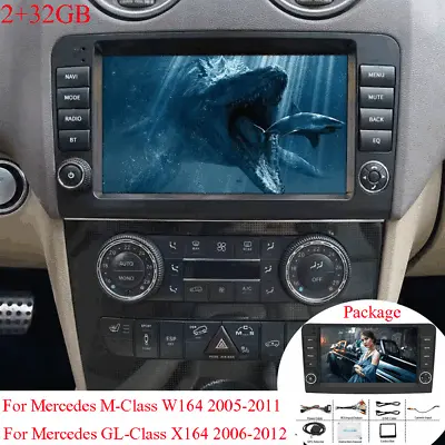 9  Android 10.1 Stereo Radio GPS Head Unit 2+32GB For 05-11 Benz W164 ML 350 500 • $200.03