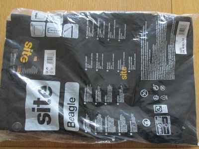 £9 • Buy Site Beagle Work Trousers - Black BNWT Sealed In Original Packaging W40 L32