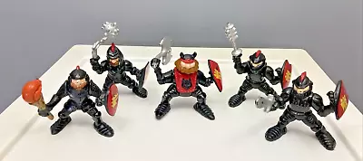 Fisher Price Great Adventures Castle Black Knight Vintage 1994 Toy Lot Of 5 • $19.99