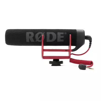 £59 • Buy Rode VideoMic Go Lightweight On-Camera Shotgun Microphone W/ Rycote Suspension