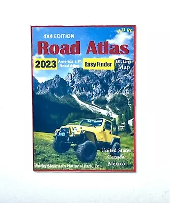 1/10 Scale RC Accessories - 2023 4X4 Edition Road Atlas For Crawlers And Trucks • $2.75