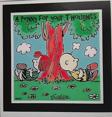 Peanuts ♡ A Penny For Your Thoughts ♡ Magnet • $6.99
