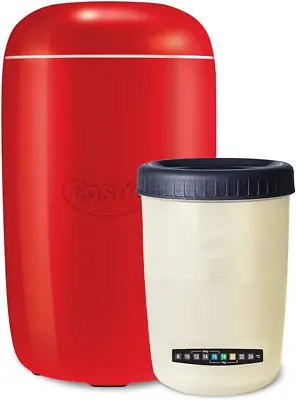 EasiYo Red Yogurt Maker 1KG With Jar & Instructions | Yoghurt Maker • £25.19