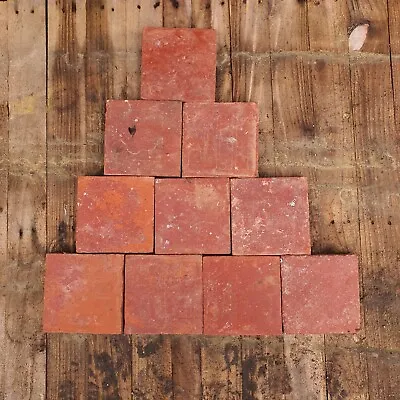 Reclaimed Victorian Red 6   Quarry Tiles Made By The Metallic Tile Co. • £860