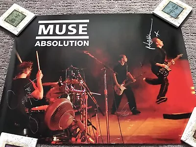 MUSE Signed Absolution Poster Autograph Rare • $400