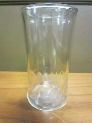 Vintage-Hazel Atlas Clear Glass Jam Jelly Jar 4 3/4  Tall-Swirl Bottom • $3.99