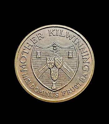 MASONIC FREEMASONRY PENNY TOKEN COIN MEDAL KILWINNING Scotland  • $50