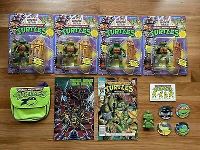 Teenage Mutant Ninja Turtles Movie Star Set (2023) Movie Comics & Vintage Merch • $124.99